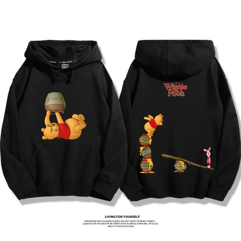 小熊維尼新款 親子情侶男女款連帽衛衣-ZUIHANG SHOP
