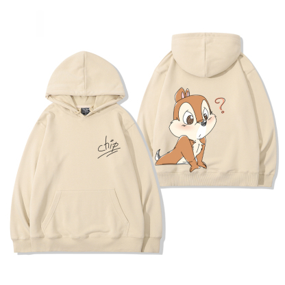 奇奇和蒂蒂新款 親子情侶男女款連帽衛衣-ZUIHANG SHOP