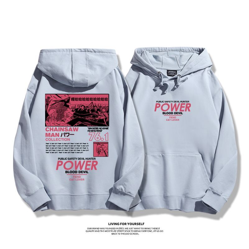 鏈鋸人 2025秋冬新款 親子情侶男女連帽衛衣-ZUIHANG SHOP