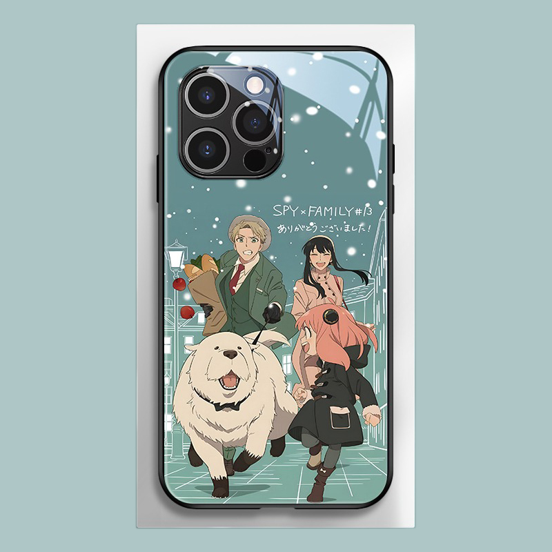 間諜家家酒新款高清全包防摔玻璃殼-ZUIHANG SHOP