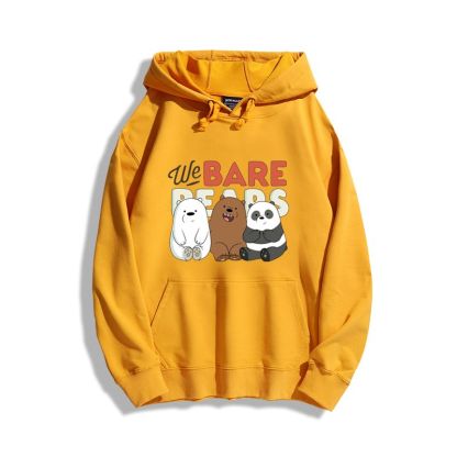 咱們三只裸熊聯名nasa新款 親子情侶男女款連帽衛衣-ZUIHANG SHOP