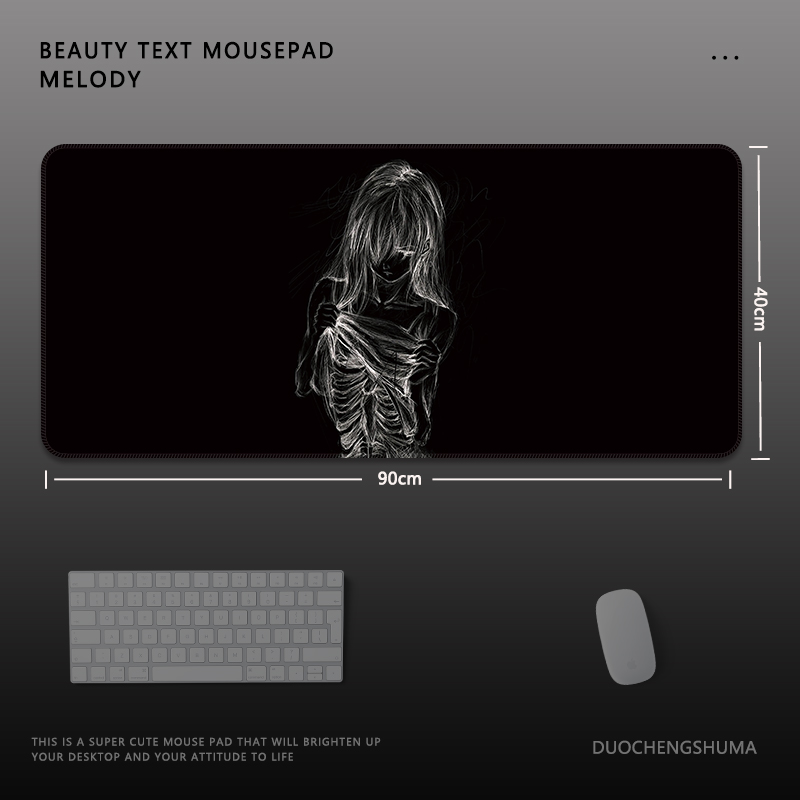 二次元亂線 主題桌墊 布質滑鼠墊-ZUIHANG SHOP