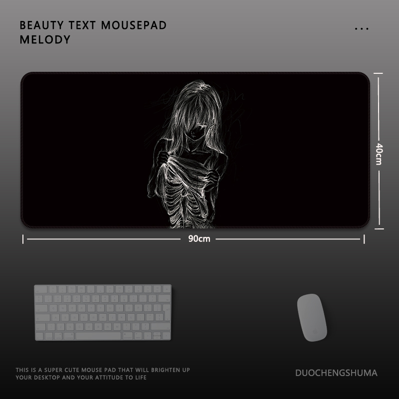 二次元亂線 主題桌墊 布質滑鼠墊-ZUIHANG SHOP