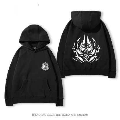 Monster Hunter Rise魔物獵人新款 親子情侶男女款連帽衛衣-ZUIHANG SHOP