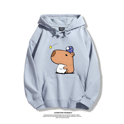 卡皮巴拉新款 親子情侶男女款連帽衛衣-ZUIHANG SHOP