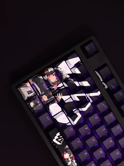 艾蓮喬透光RGB108鍵標準配列衛星軸鍵帽