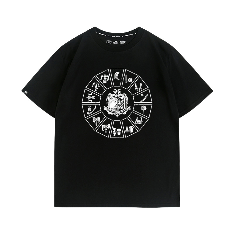 魔物獵人荒野 第2彈 印花短袖T恤-ZUIHANG SHOP