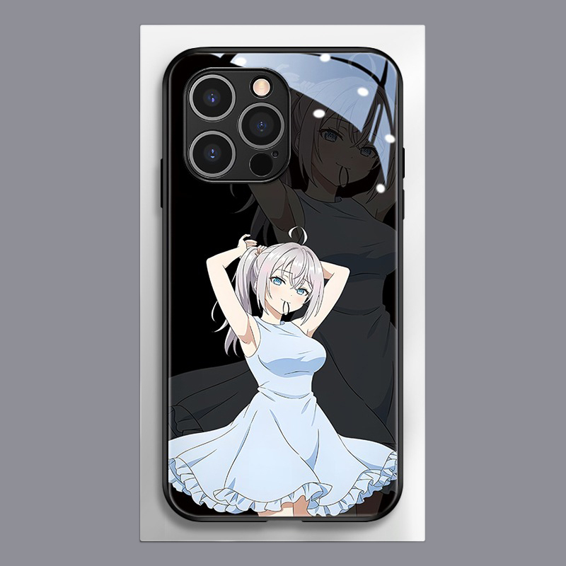 艾莉同學新款高清全包防摔玻璃殼-ZUIHANG SHOP