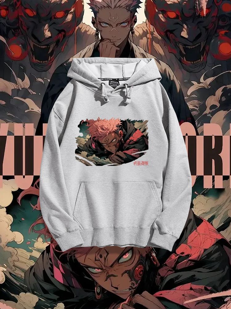 咒術迴戰新款 親子情侶男女款連帽衛衣-ZUIHANG SHOP