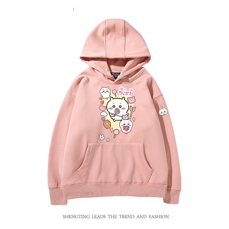 Chiikawa新款 親子情侶男女款連帽衛衣-ZUIHANG SHOP