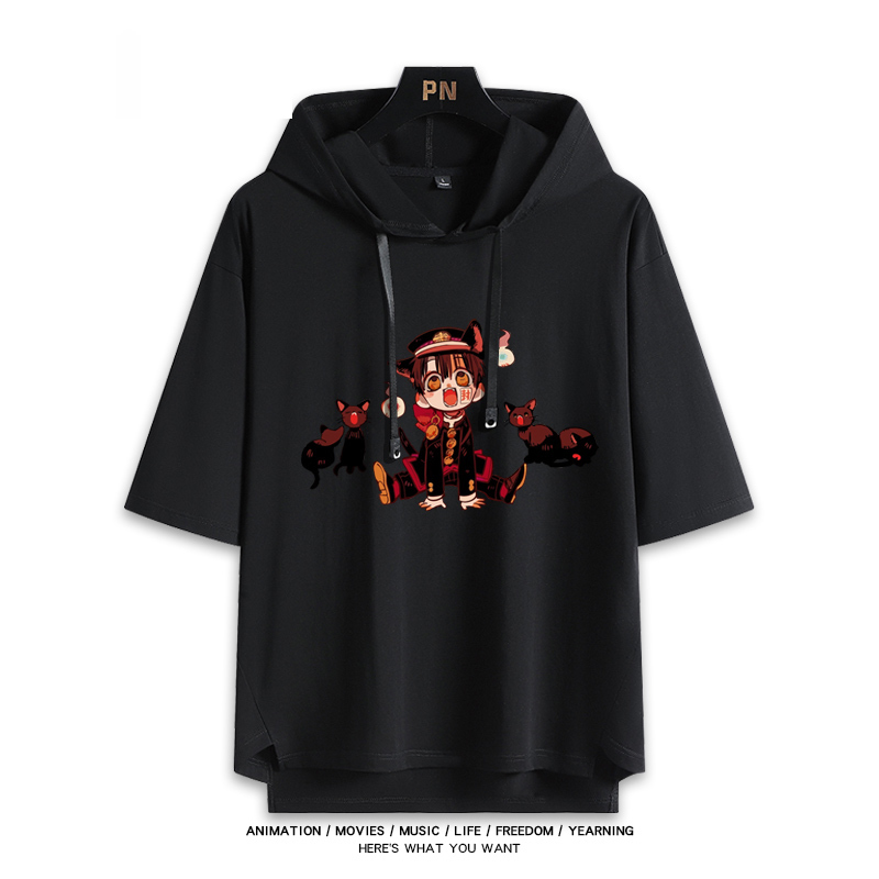 地縛少年花子君  連帽短袖T恤-ZUIHANG SHOP