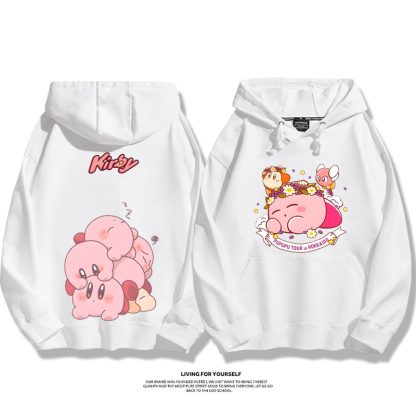 星之卡比新款 親子情侶男女款連帽衛衣-ZUIHANG SHOP