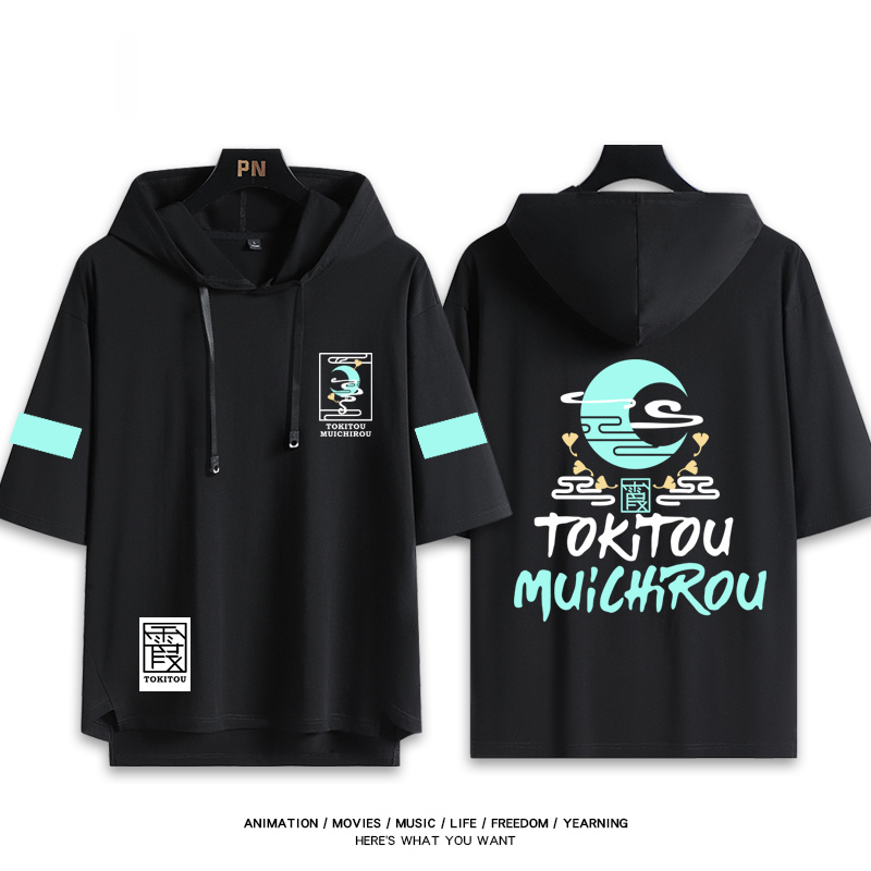 鬼滅之刃  連帽短袖T恤-ZUIHANG SHOP