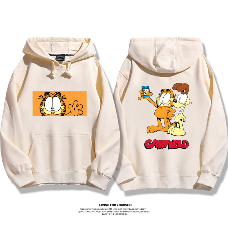 加菲貓新款 親子情侶男女款連帽衛衣-ZUIHANG SHOP