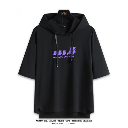 Vtuber Hololive新款 親子情侶男女款連帽短袖T恤-ZUIHANG SHOP