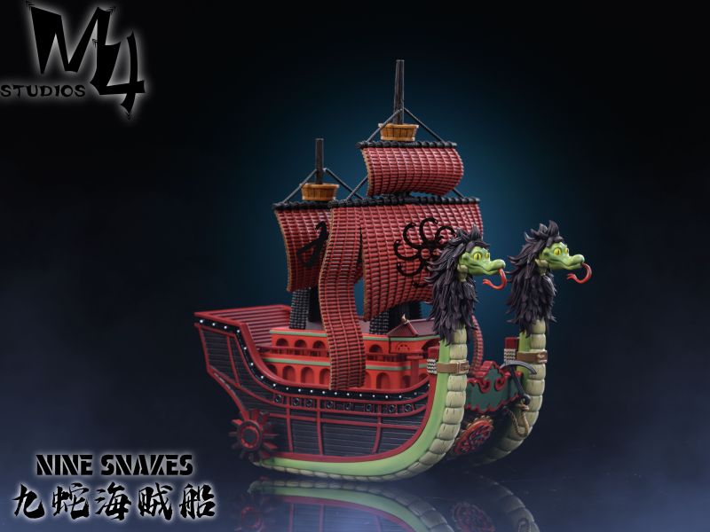 【預購】海賊王 全員船系列第十九彈 女帝海賊船 九蛇海賊船 X M4工作室