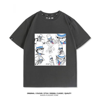 怪盜基德 2025親子情侶男女同款 印花短袖T恤