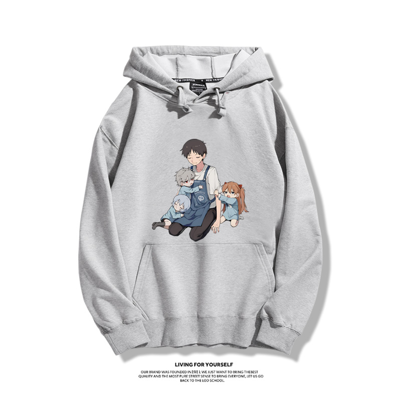 EVA新世紀福音戰士新款 親子情侶男女款連帽衛衣-ZUIHANG SHOP