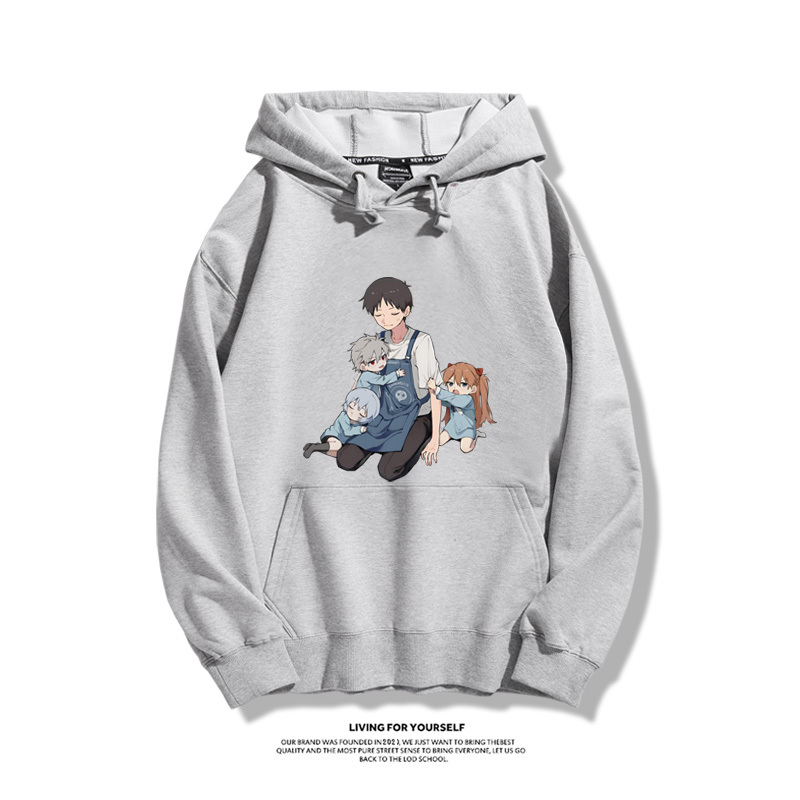 EVA新世紀福音戰士新款 親子情侶男女款連帽衛衣-ZUIHANG SHOP