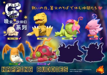 【預購】Take A Nap 一代成長期睡眠系列第3彈 巴達獸&甲蟲獸（套組）