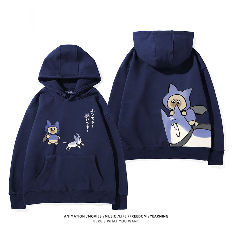 魔物獵人新款 親子情侶男女款連帽衛衣-ZUIHANG SHOP