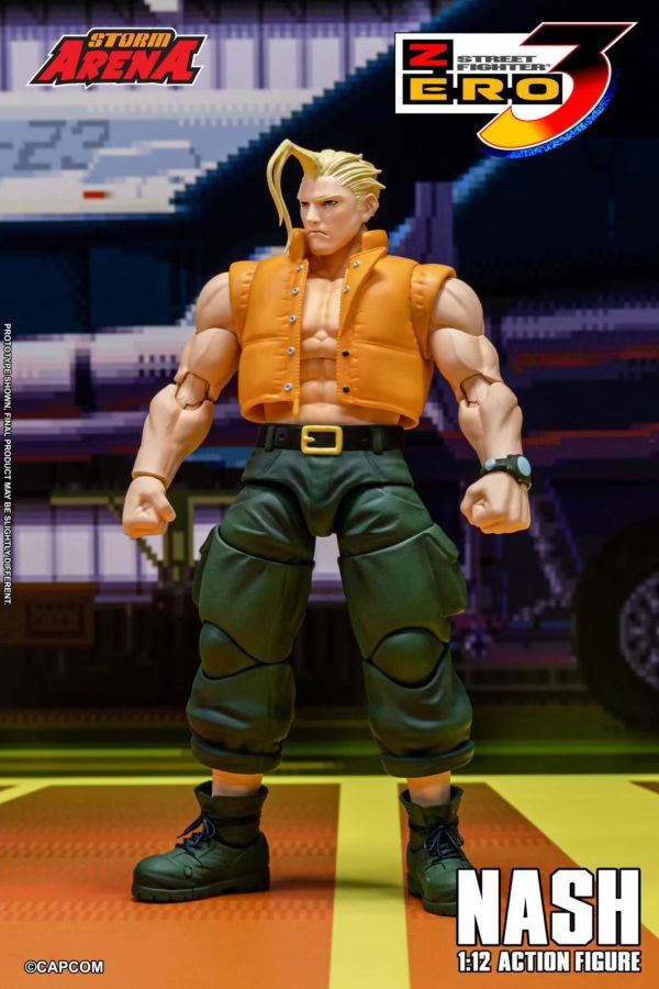 【預購】正版授權 STORM COLLECTIBLES 1/12 少年街霸3 納什