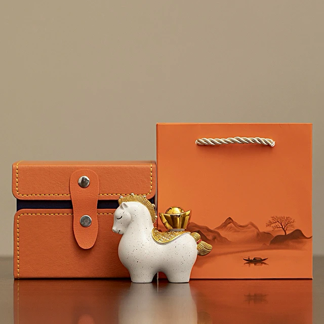 🐎新年快樂🔜 快速出貨『愛馬事事順利禮盒』馬上有錢開運擺件禮盒