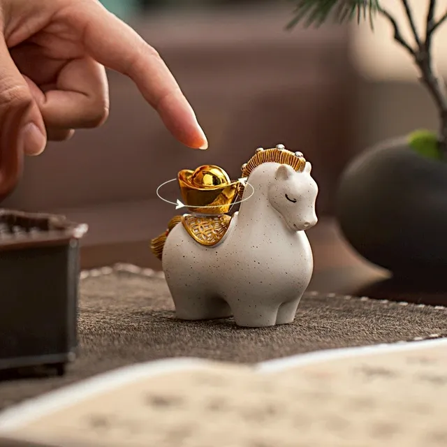 🐎新年快樂🔜 快速出貨『愛馬事事順利禮盒』馬上有錢開運擺件禮盒