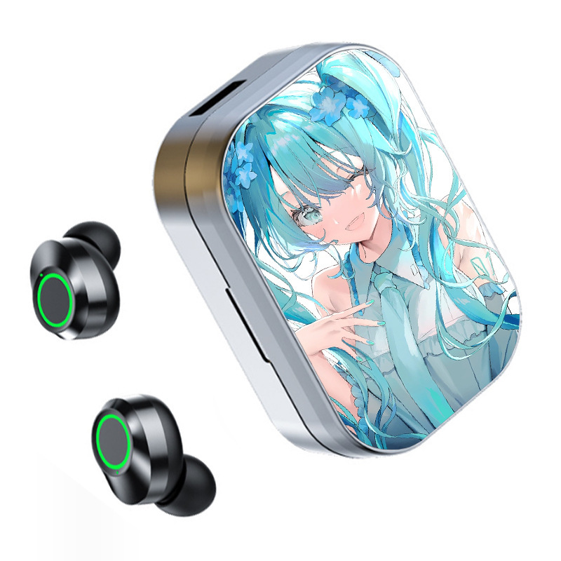 初音未來無線入耳式藍牙耳機