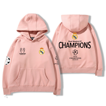 皇馬足球隊新款 親子情侶男女款連帽衛衣-ZUIHANG SHOP