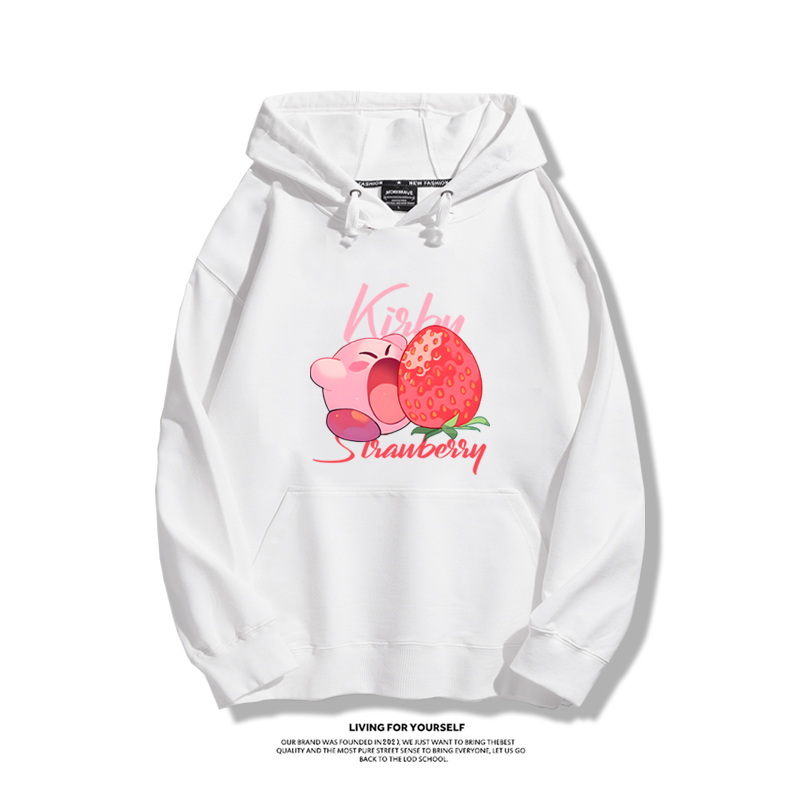 星之卡比新款 親子情侶男女款連帽衛衣