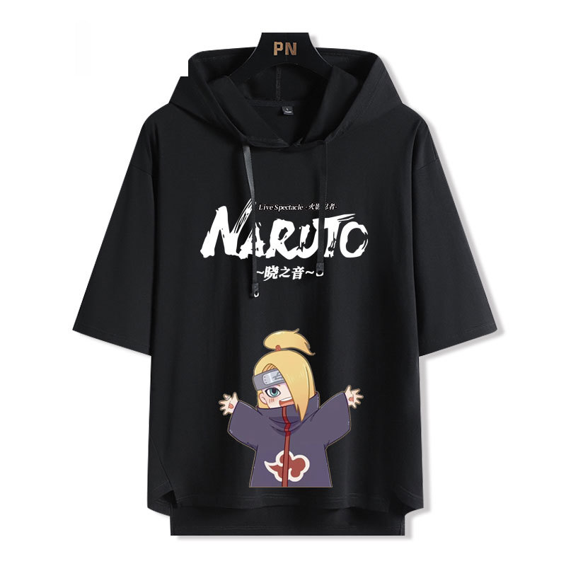 火影忍者 連帽短袖T恤