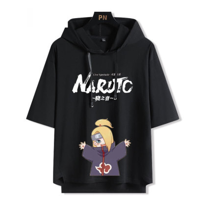 火影忍者 連帽短袖T恤