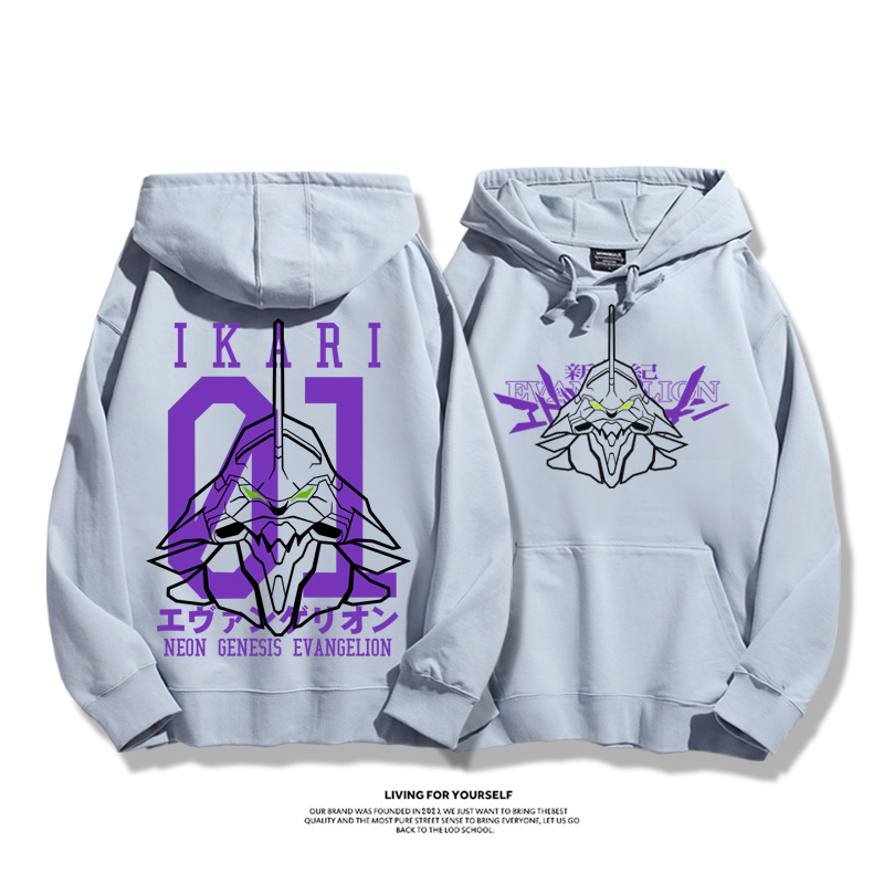 新世紀福音戰士新款 親子情侶男女款連帽衛衣-ZUIHANG SHOP