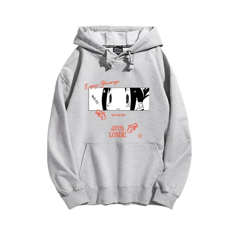 輝夜大小姐想讓我告白新款 親子情侶男女款連帽衛衣-ZUIHANG SHOP