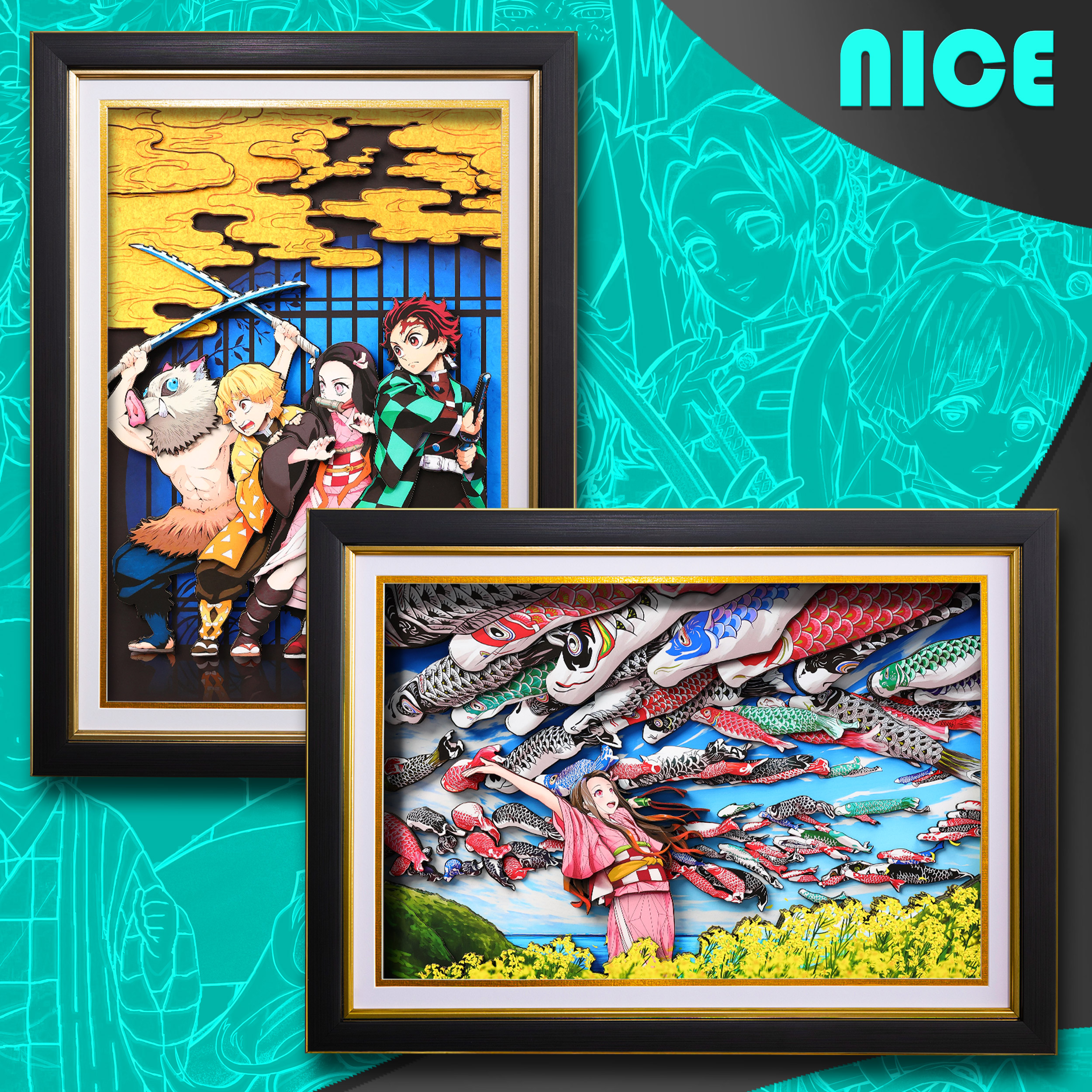 鬼滅之刃 3D立體畫-ZUIHANG SHOP