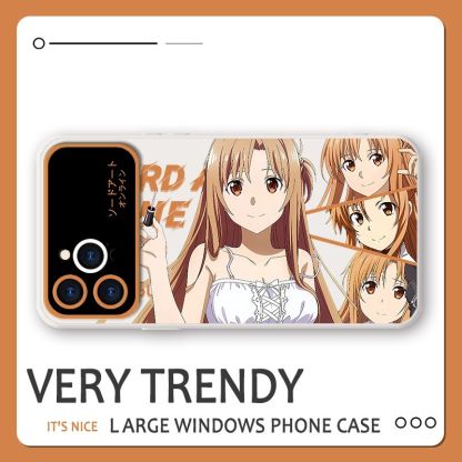 刀劍神域液態大視窗全包矽膠防摔軟殼-ZUIHANG SHOP