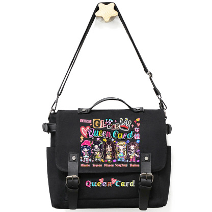 (G)I-DLE 專輯同款手提帆布包 應援單肩斜挎包-ZUIHANG SHOP