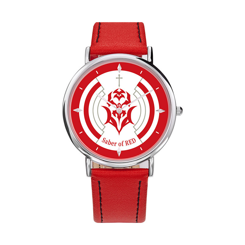 Fate 裁定者Saber of RED輕薄石英錶-ZUIHANG SHOP