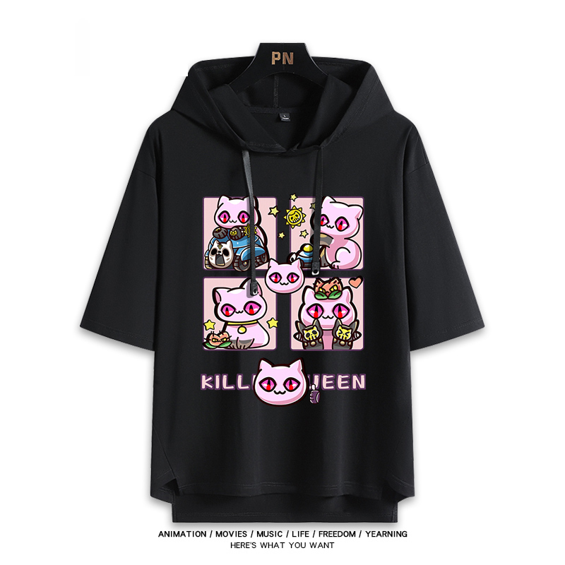 JOJO的奇妙冒險 連帽短袖T恤-ZUIHANG SHOP