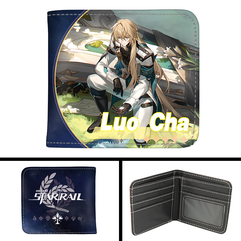 星穹鐵道Q版動漫周邊pu皮革短錢包-ZUIHANG SHOP