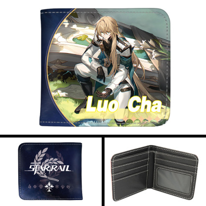 星穹鐵道Q版動漫周邊pu皮革短錢包-ZUIHANG SHOP