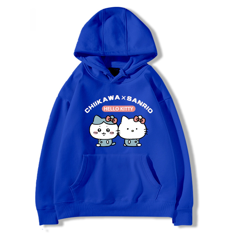 chiikawa吉伊卡哇聯名三麗歐新款 親子情侶男女款連帽衛衣-ZUIHANG SHOP