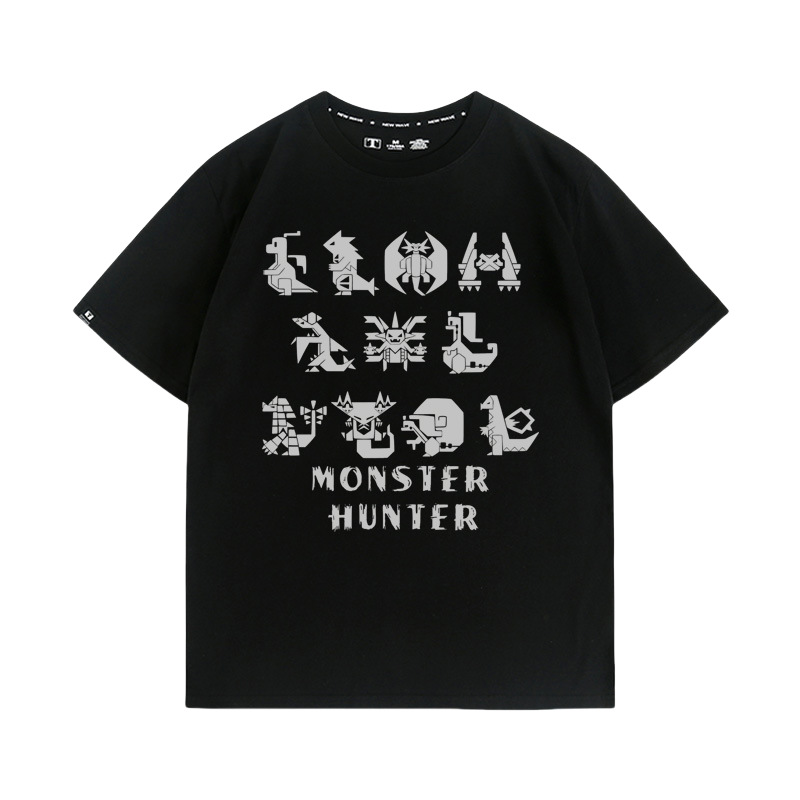 魔物獵人荒野 第2彈 印花短袖T恤-ZUIHANG SHOP