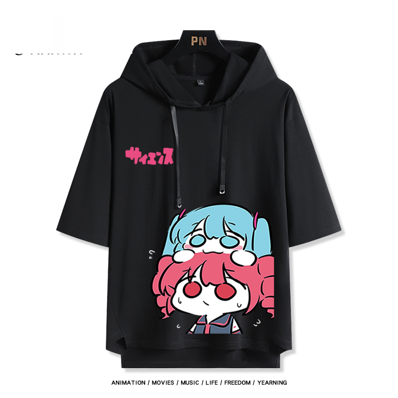 初音未來 連帽短袖T恤