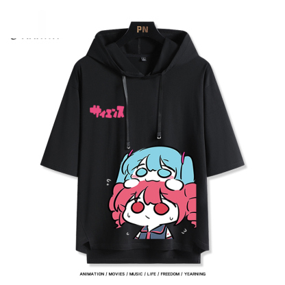 初音未來 連帽短袖T恤