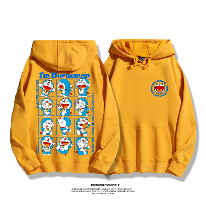 叮噹貓新款 親子情侶男女款連帽衛衣-ZUIHANG SHOP