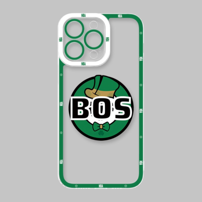 NBA隊徽天使眼透明防摔軟殼-ZUIHANG SHOP