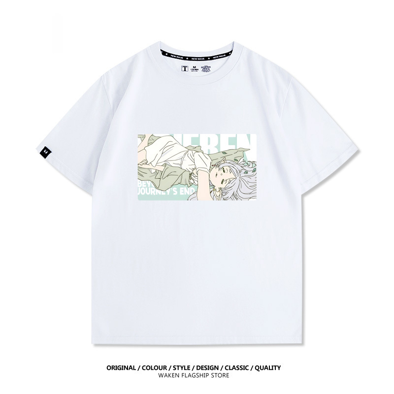 葬送的芙莉蓮 印花短袖T恤-ZUIHANG SHOP