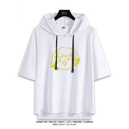 藍色監獄 連帽短袖T恤-ZUIHANG SHOP